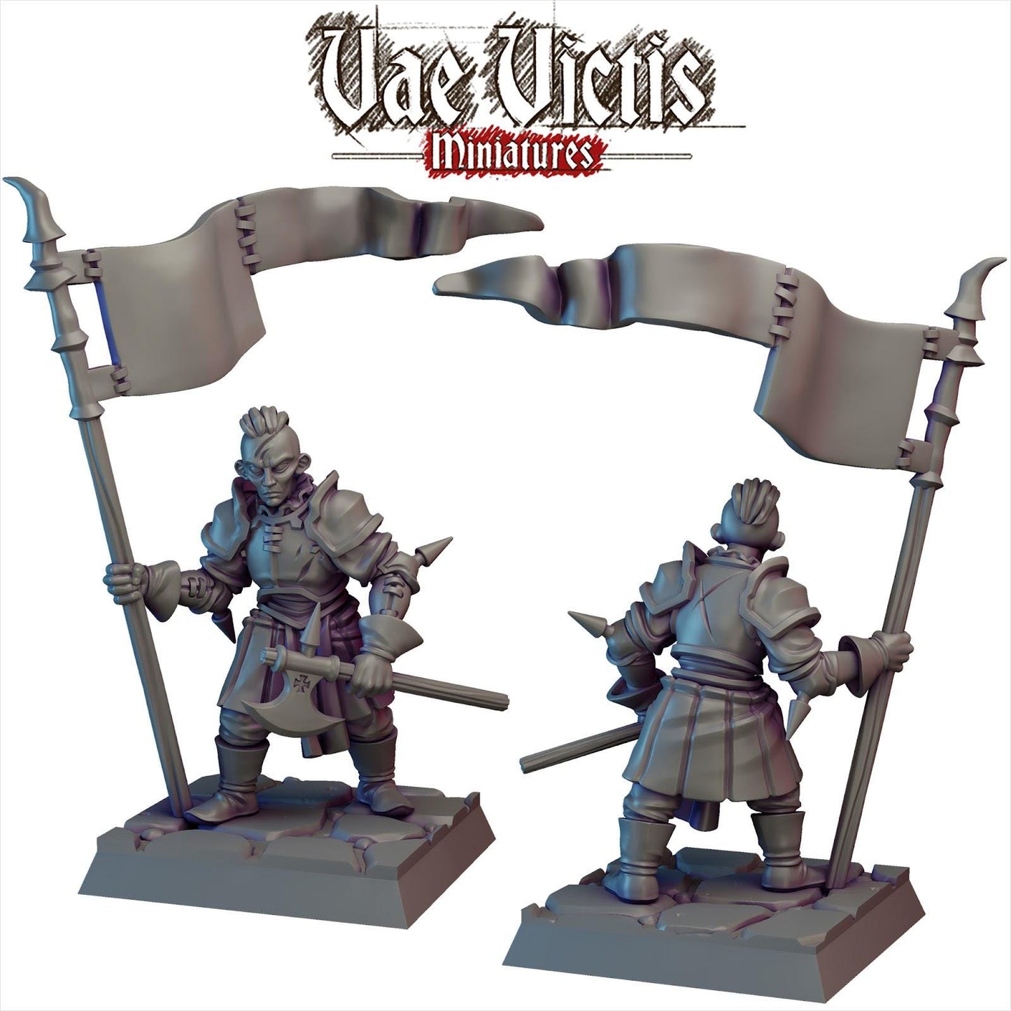 Modular Mercenary River Patrol Miniatures, Bits and Weapon Conversions Fantasy by Vae Victis, perfect for Fantasy tabletop Wargames
