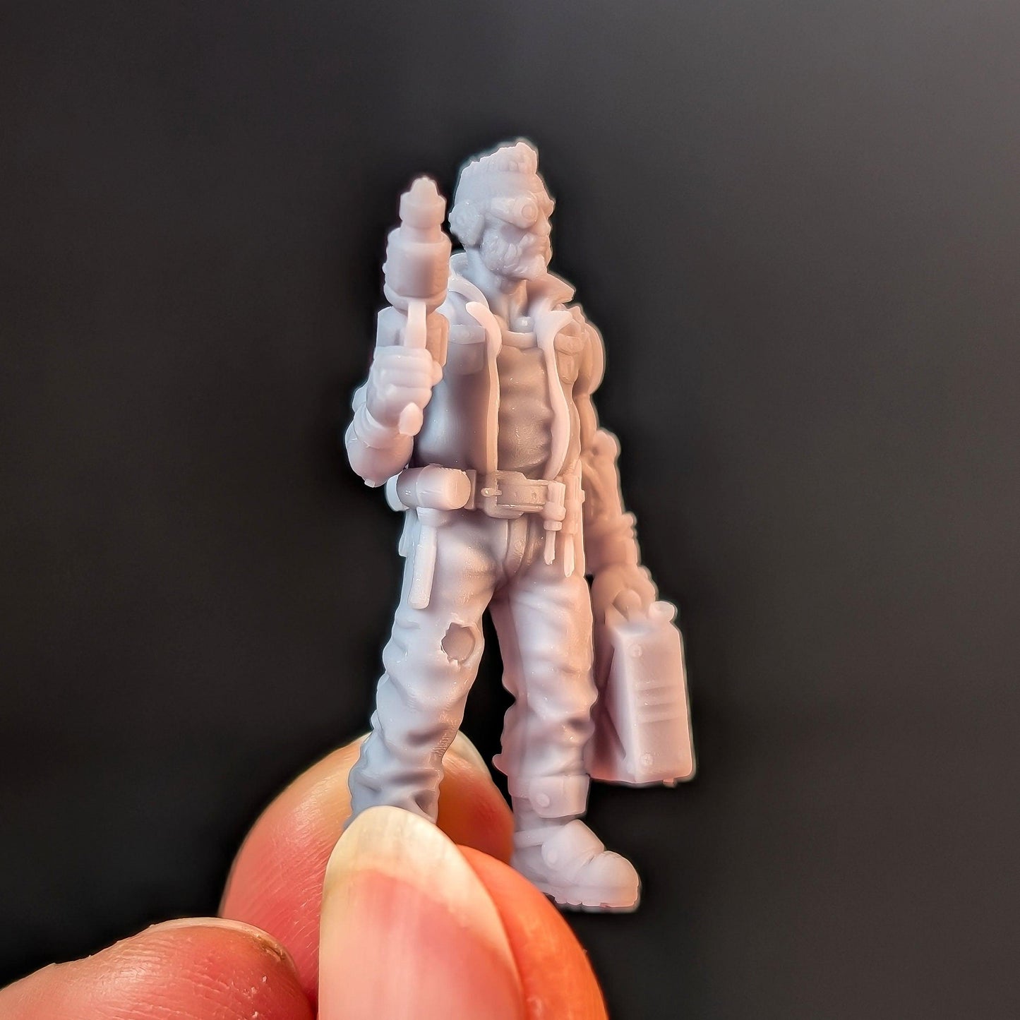 Marek the Mechanic, Sci-Fi Grimdark Civilians by STATIONFORGE, Hive City Skirmish