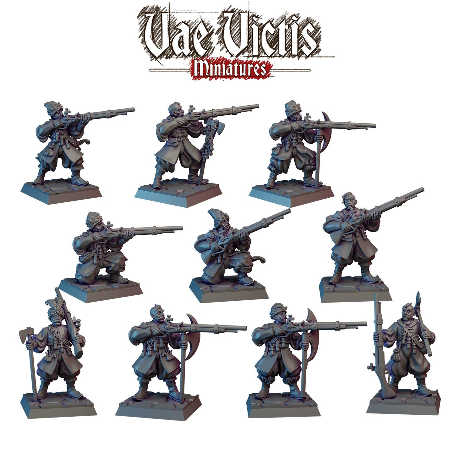 Fantasy Cossacks Vol.2, Fantasy Wargame Miniatures by Vae Victis, perfect for Fantasy Wargames and Tabletop RPGs