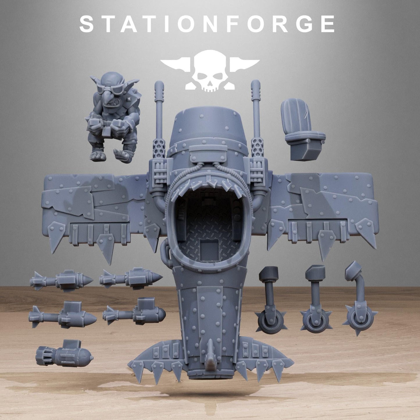 Orkaz Gobs Planes, STATIONFORGE Grimdark Miniatures