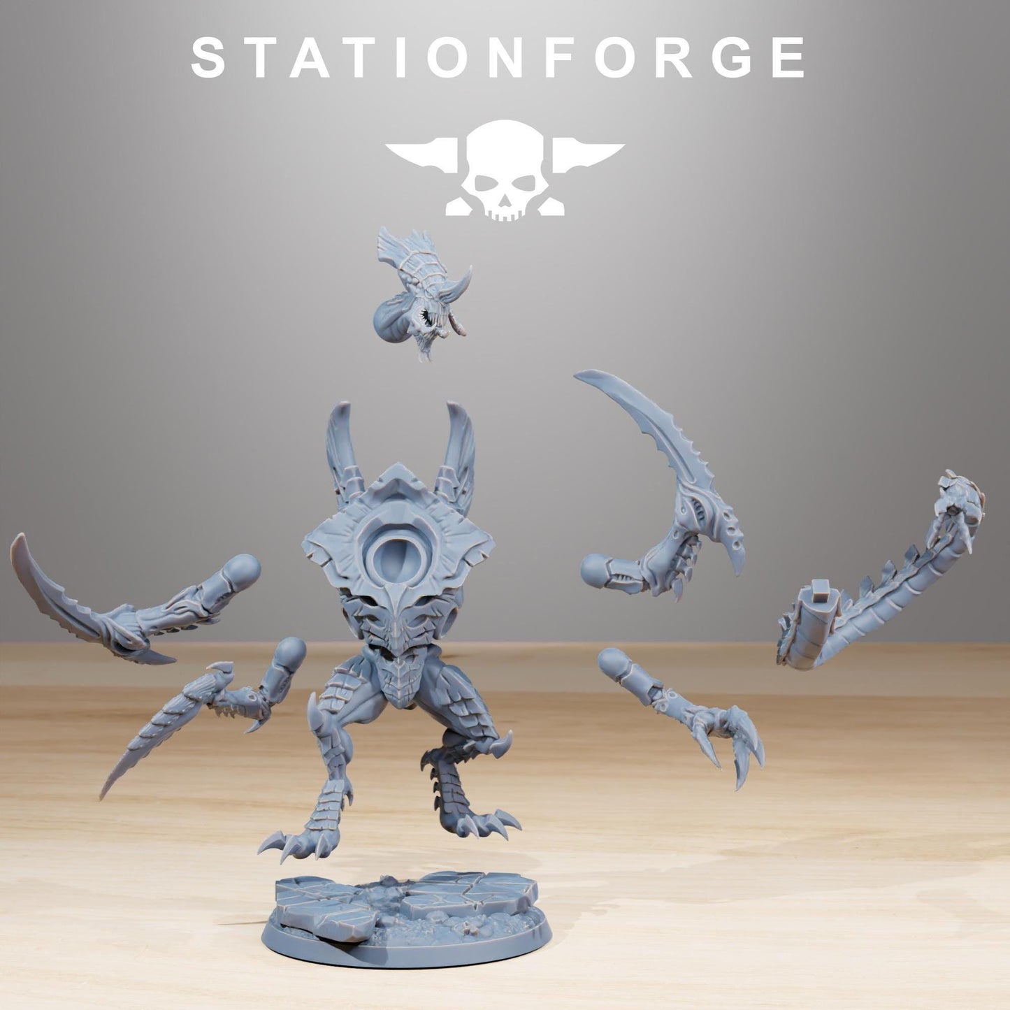 Xenarid Nyxar - Xenarid Alien Bugs - Sci-Fi Grimdark Bug aliens by STATIONFORGE