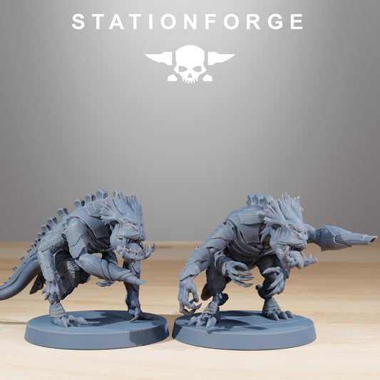 Xenarid Infantry - Xenarid Alien Bugs - Sci-Fi Grimdark Bug aliens by STATIONFORGE