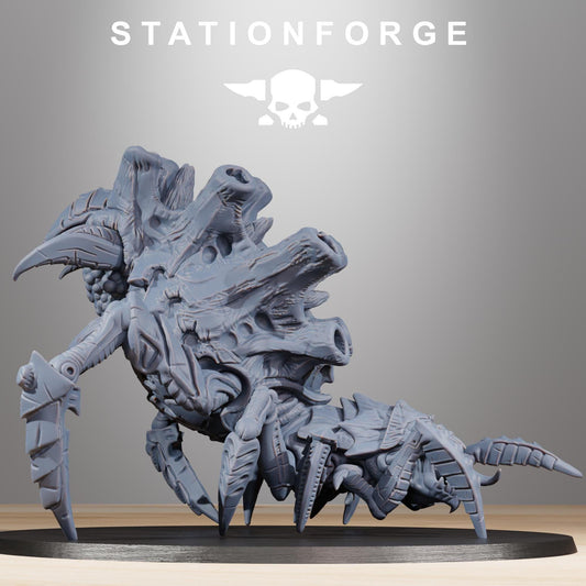 Xenarid Spider - Xenarid Alien Bugs - Sci-Fi Grimdark Bug aliens by STATIONFORGE