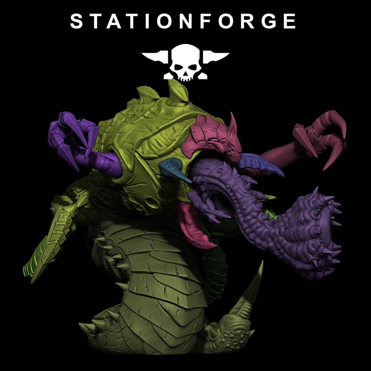 Xenarid Sentinel - Xenarid Alien Bugs - Sci-Fi Grimdark Bug aliens by STATIONFORGE
