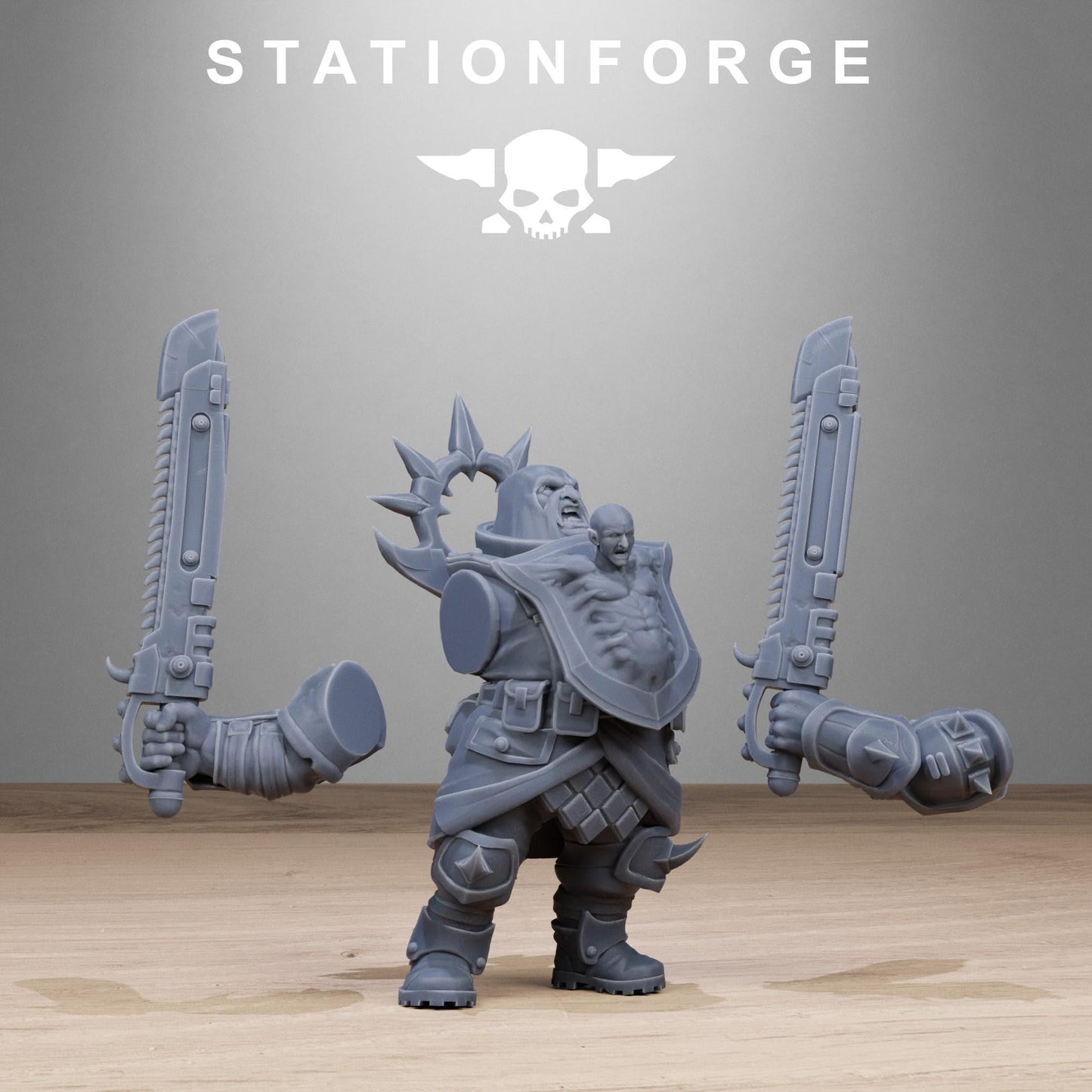 Corrupted Guard The Giantes, Imperial Guard Proxy, Sci-Fi Wargames Miniatures by STATIONFORGE