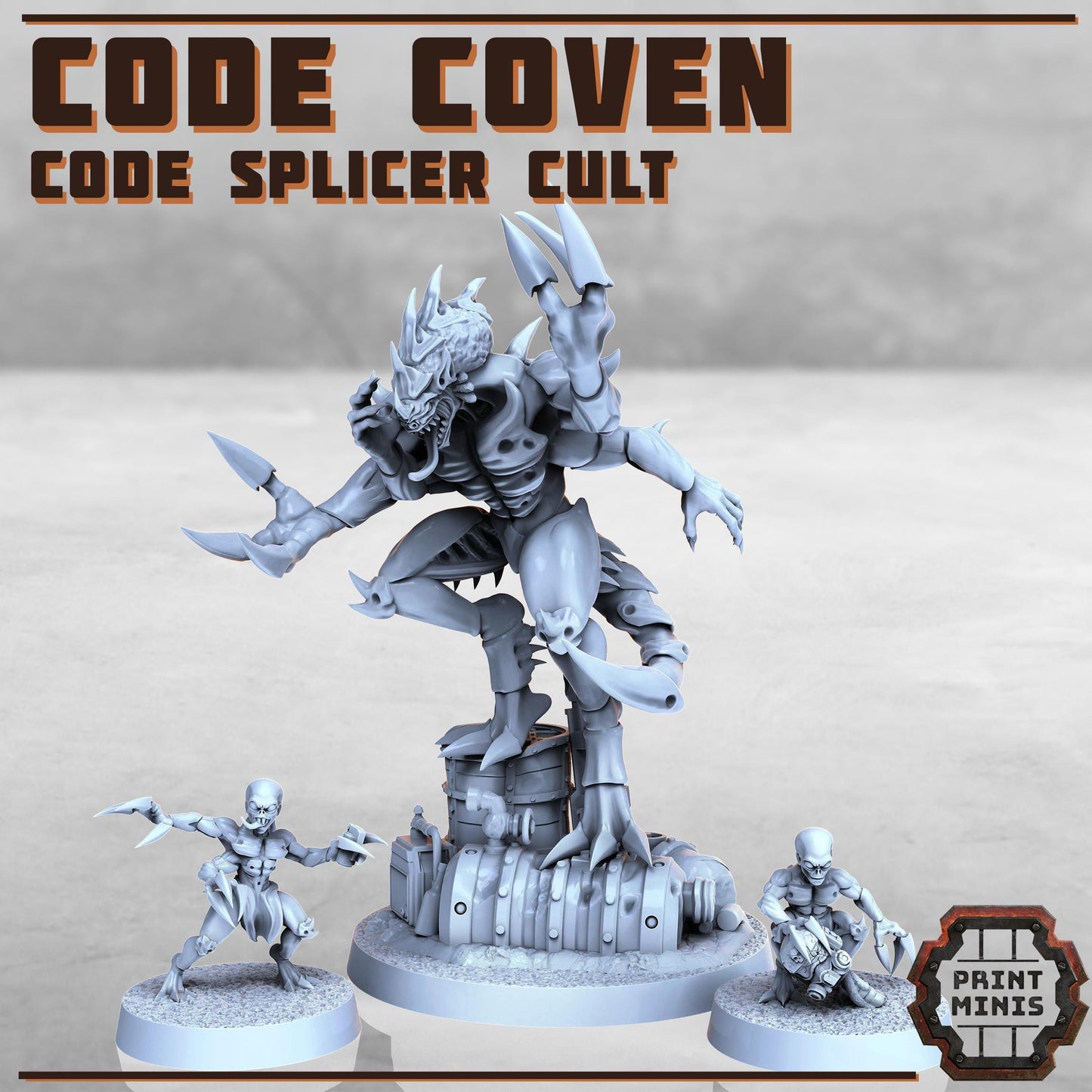 Code Splicer Coven - Sci-Fi Grimdark Splicers by Print Minis