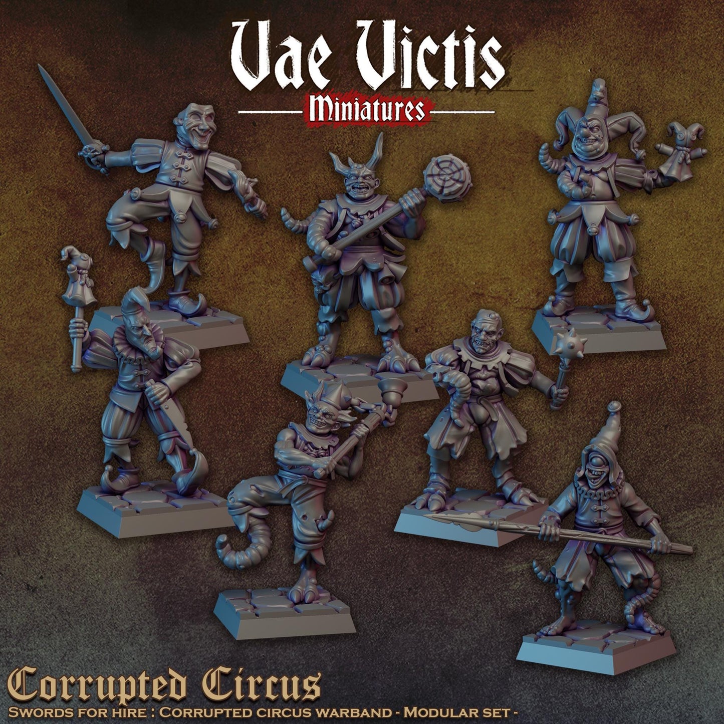 Corrupted Circus Miniatures, Vae Victis, Fantasy Tabletop Wargames