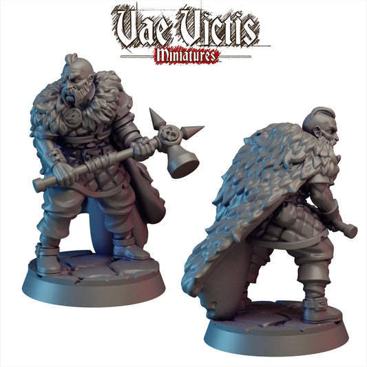 Daring Adventurers, Cursed City Mercenaries by Vae Victis, perfect for Fantasy Wargames and Tabletop RPGs