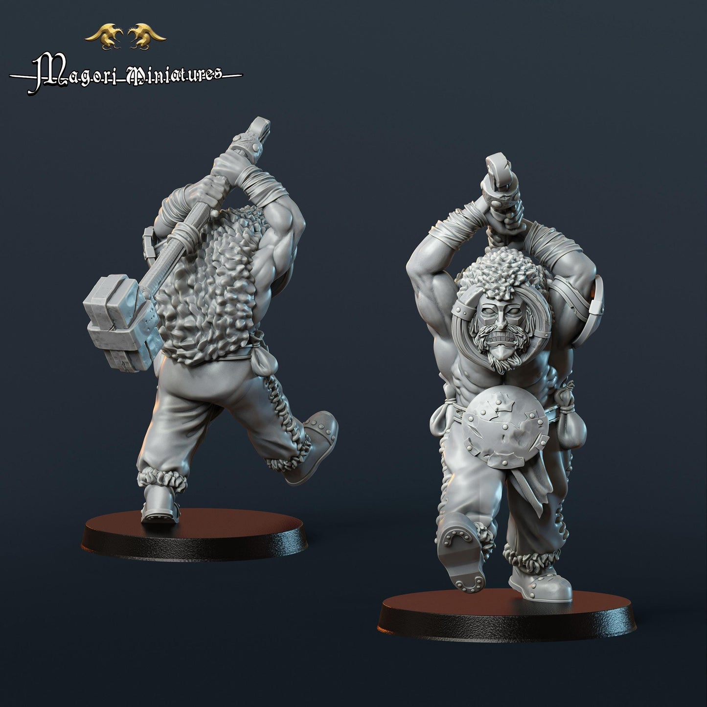 Grimdark forestdwellers, Fantasy Skirmish Miniatures by Magori Miniatures, perfect for Fantasy Wargames and RPGs