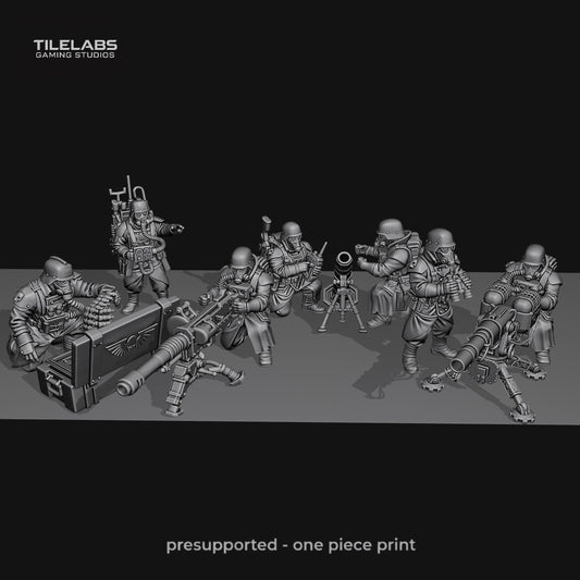 Industrial Steel Batallion -Heavy Weapon Team