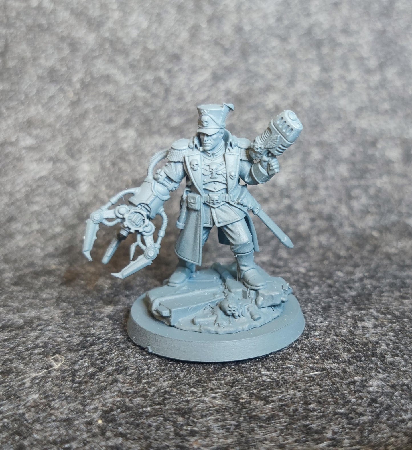 Industrial Steel Batallion Commissar with Power Claw