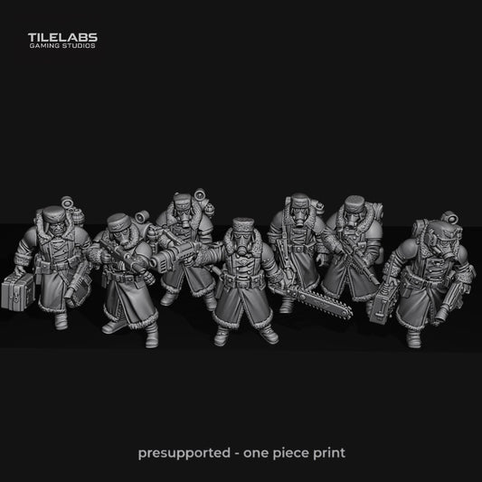 Imperial Ice Warriors - Infantry Pack