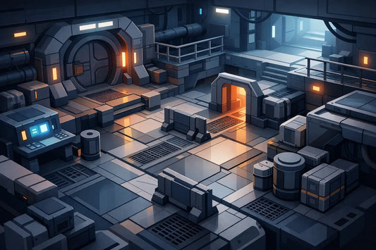 Space Hulk Terrain for Skirmish That Plays Well
