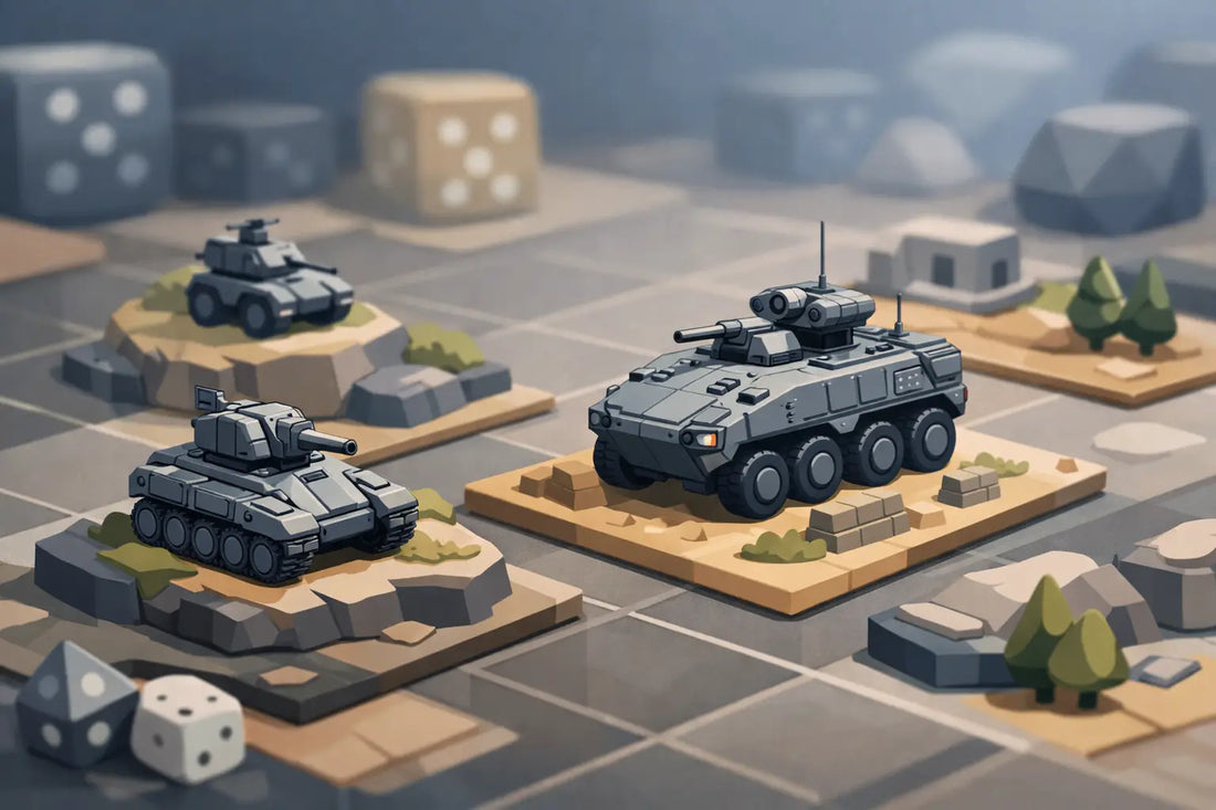 Miniature Armored Vehicles for Tabletop Play