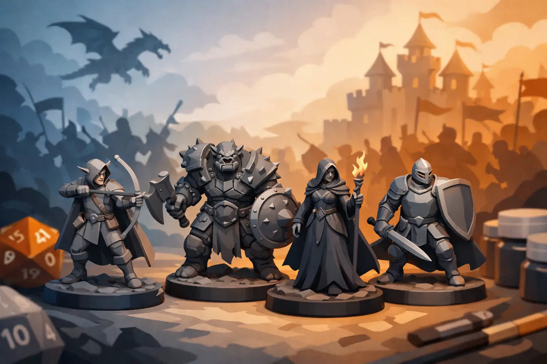 Fantasy Warband Miniatures That Play Hard
