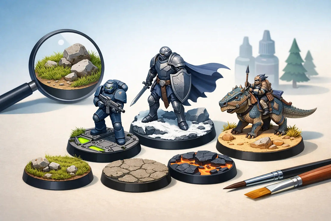 Miniature Bases Guide for Better Tabletop Models