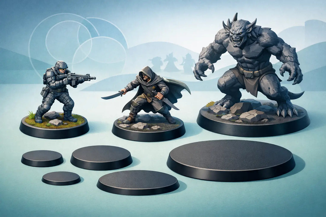 What Size Bases for Skirmish Miniatures?
