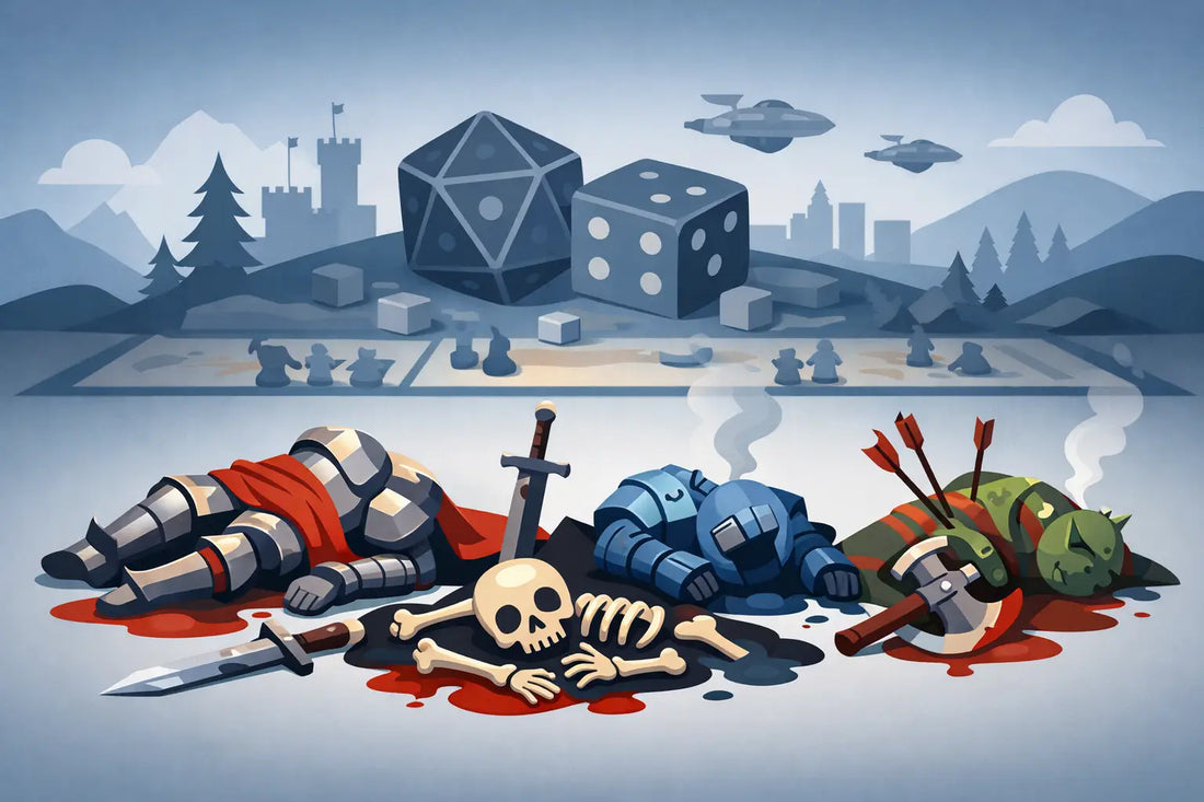 Casualty Markers for Tabletop Games That Work