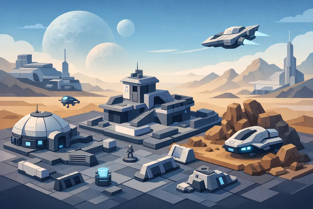 How to Make Sci Fi Terrain That Plays Well