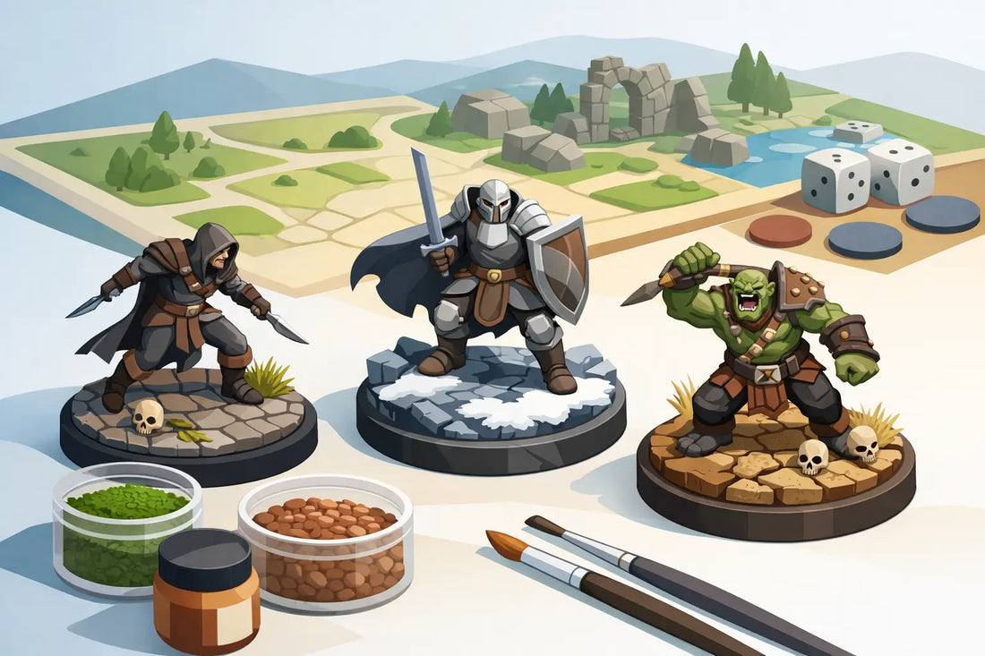 How to Base Miniatures for Better Tabletop Play
