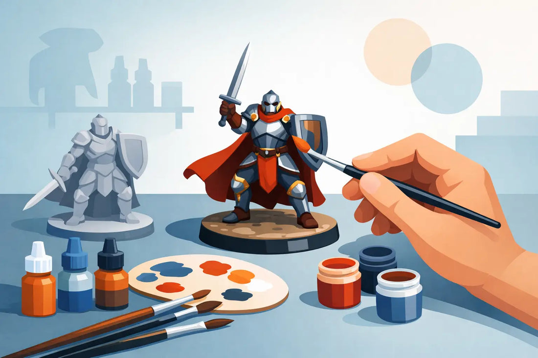 How to Paint Resin Miniatures Right