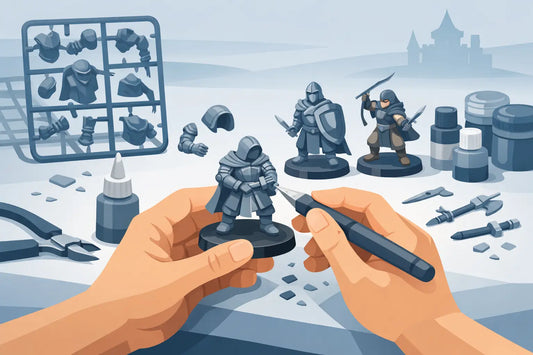 How to Assemble Warband Miniatures Cleanly