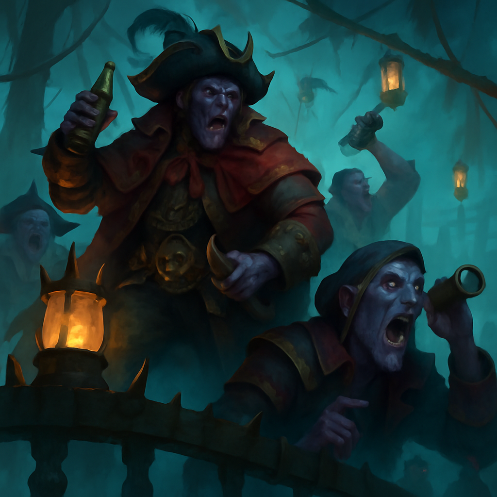 Fantasy Zombie Pirates