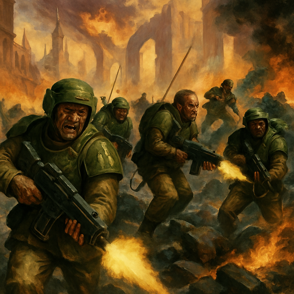 Sci-Fi Imperial Infantry