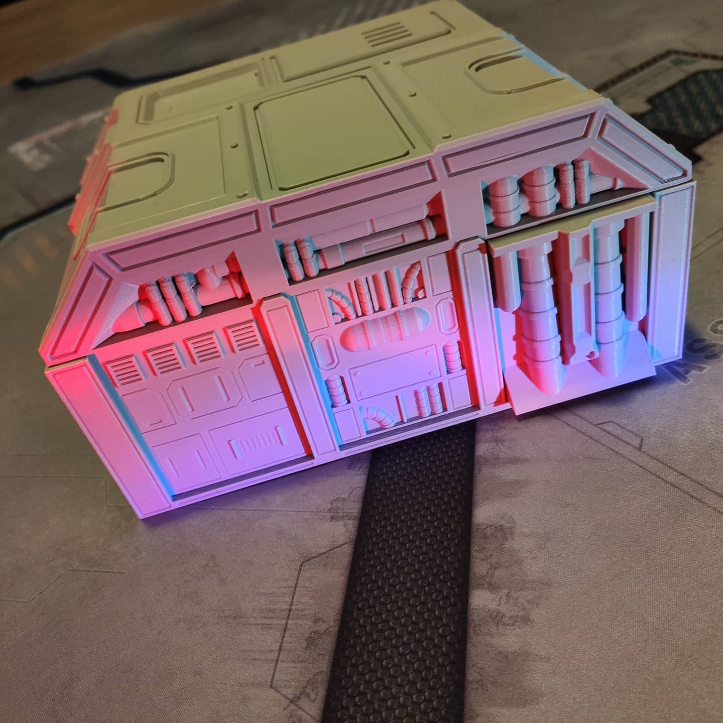 Ordus Station: Modular Scifi Interiors (Core Set) - Sci-Fi Grimdark Miniatures by Saucermen Studios, Wargame Scale 3D Printed - photo 5