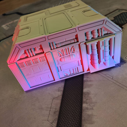 Ordus Station: Modular Scifi Interiors (Core Set) - Sci-Fi Grimdark Miniatures by Saucermen Studios, Wargame Scale 3D Printed - photo 5