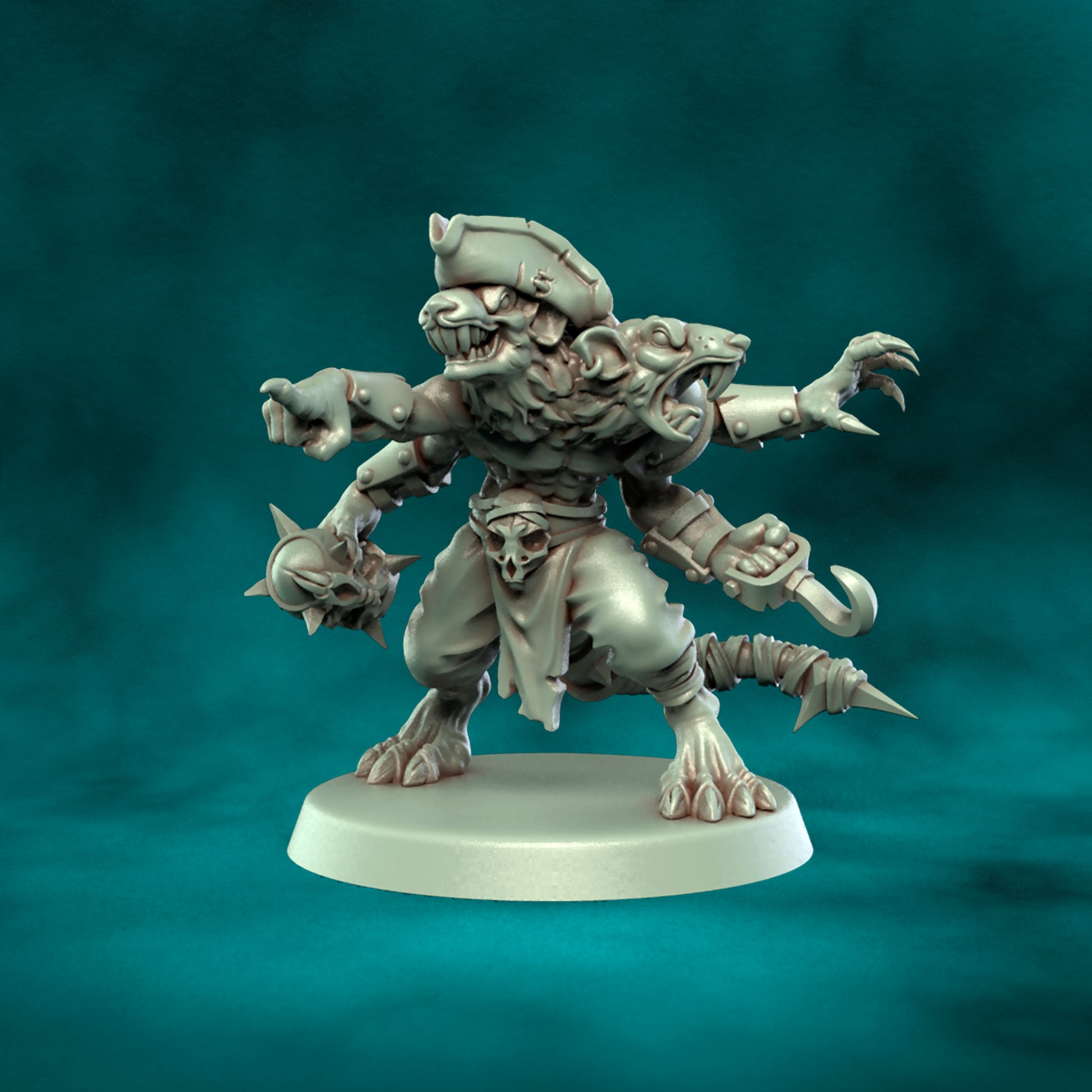 Star Player Dobble Trobble by Punga Miniatures - Wargame Scale 3D Printed Miniature
