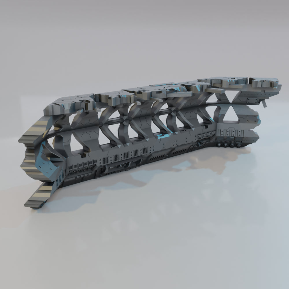 Lost Colony - Spaceship Graveyard (Core Set) - Sci-Fi Grimdark Miniatures by Saucermen Studios, Wargame Scale 3D Printed - photo 2