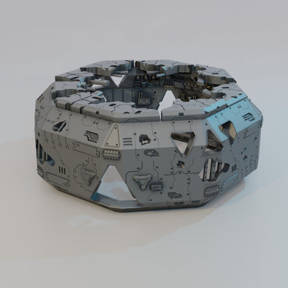 Lost Colony - Spaceship Graveyard (Core Set) - Sci-Fi Grimdark Miniatures by Saucermen Studios, Wargame Scale 3D Printed - photo 3