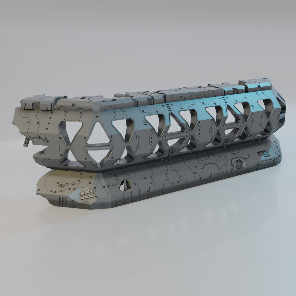 Lost Colony - Spaceship Graveyard (Core Set) - Sci-Fi Grimdark Miniatures by Saucermen Studios, Wargame Scale 3D Printed - photo 4