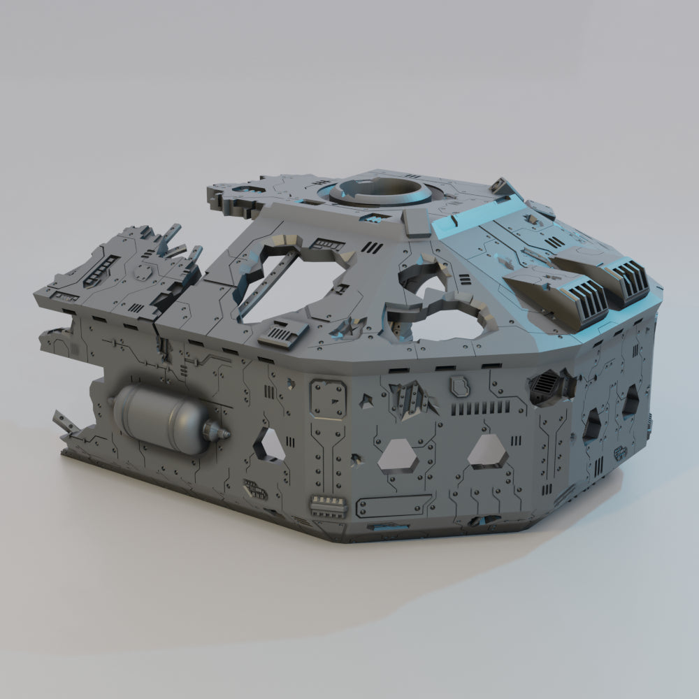 Lost Colony - Spaceship Graveyard (Core Set) - Sci-Fi Grimdark Miniatures by Saucermen Studios, Wargame Scale 3D Printed - photo 5
