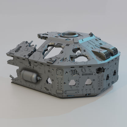 Lost Colony - Spaceship Graveyard (Core Set) - Sci-Fi Grimdark Miniatures by Saucermen Studios, Wargame Scale 3D Printed - photo 5