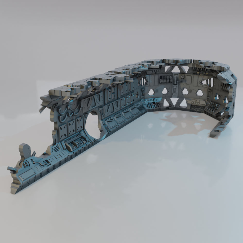 Lost Colony - Spaceship Graveyard (Core Set) - Sci-Fi Grimdark Miniatures by Saucermen Studios, Wargame Scale 3D Printed - photo 7