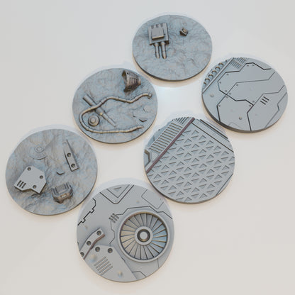 Sci-Fi Bases 25-70mm Bundle - Sci-Fi Grimdark Miniatures by Saucermen Studios, Wargame Scale 3D Printed - photo 6