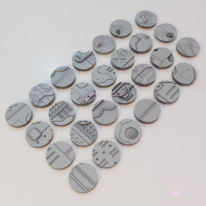 Sci-Fi Bases 25-70mm Bundle - Sci-Fi Grimdark Miniatures by Saucermen Studios, Wargame Scale 3D Printed - photo 7