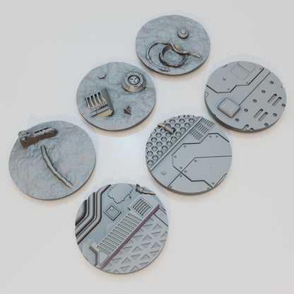 Sci-Fi Bases 25-70mm Bundle - Sci-Fi Grimdark Miniatures by Saucermen Studios, Wargame Scale 3D Printed - photo 9