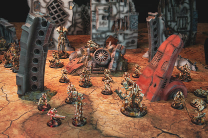 Tech Heaps (Junk Piles) - Sci-Fi Grimdark Miniatures by Saucermen Studios, Wargame Scale 3D Printed - photo 3