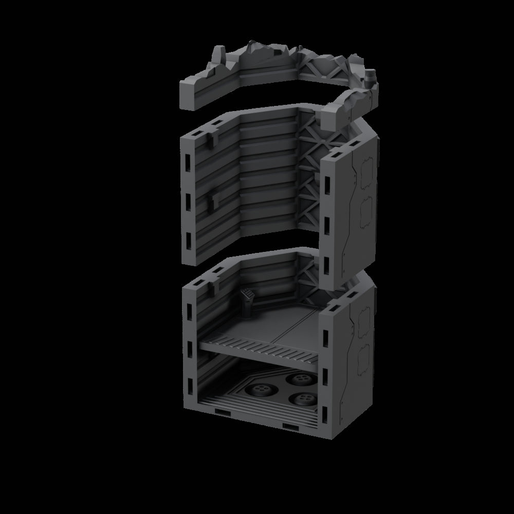 Lost Colony: Spaceship Graveyard - Internals UPGRADES - Sci-Fi Grimdark Miniatures by Saucermen Studios, Wargame Scale 3D Printed - photo 4