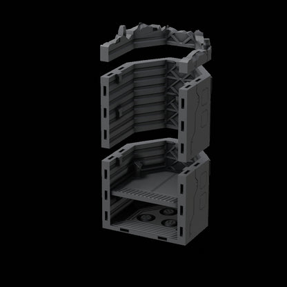 Lost Colony: Spaceship Graveyard - Internals UPGRADES - Sci-Fi Grimdark Miniatures by Saucermen Studios, Wargame Scale 3D Printed - photo 4