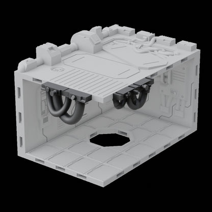Lost Colony: Spaceship Graveyard - Internals UPGRADES - Sci-Fi Grimdark Miniatures by Saucermen Studios, Wargame Scale 3D Printed - photo 5