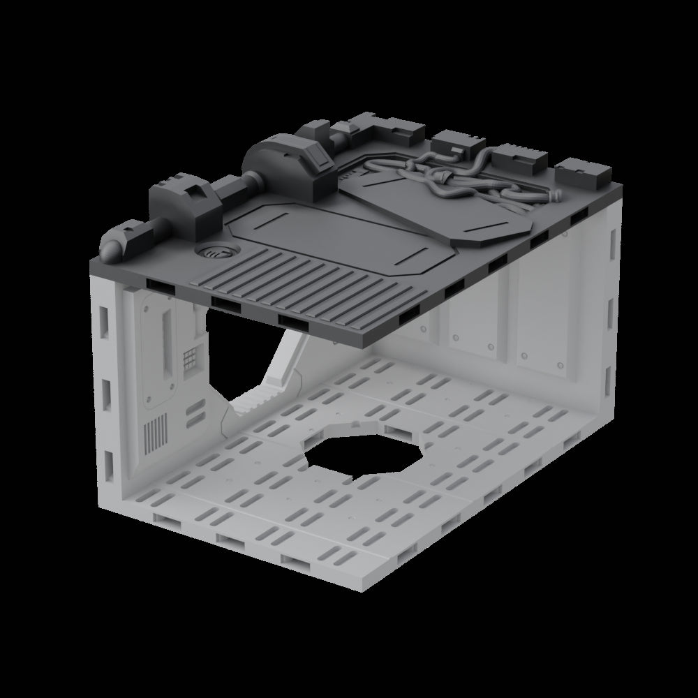 Lost Colony: Spaceship Graveyard - Internals UPGRADES - Sci-Fi Grimdark Miniatures by Saucermen Studios, Wargame Scale 3D Printed - photo 6