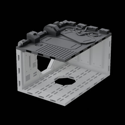 Lost Colony: Spaceship Graveyard - Internals UPGRADES - Sci-Fi Grimdark Miniatures by Saucermen Studios, Wargame Scale 3D Printed - photo 6