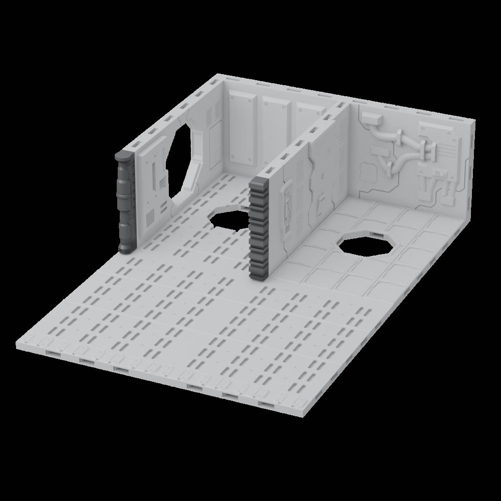 Lost Colony: Spaceship Graveyard - Internals UPGRADES - Sci-Fi Grimdark Miniatures by Saucermen Studios, Wargame Scale 3D Printed - photo 9