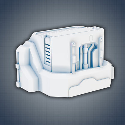 Sci-fi Building: BUNDLE - Sci-Fi Grimdark Miniatures by Saucermen Studios, Wargame Scale 3D Printed - photo 3