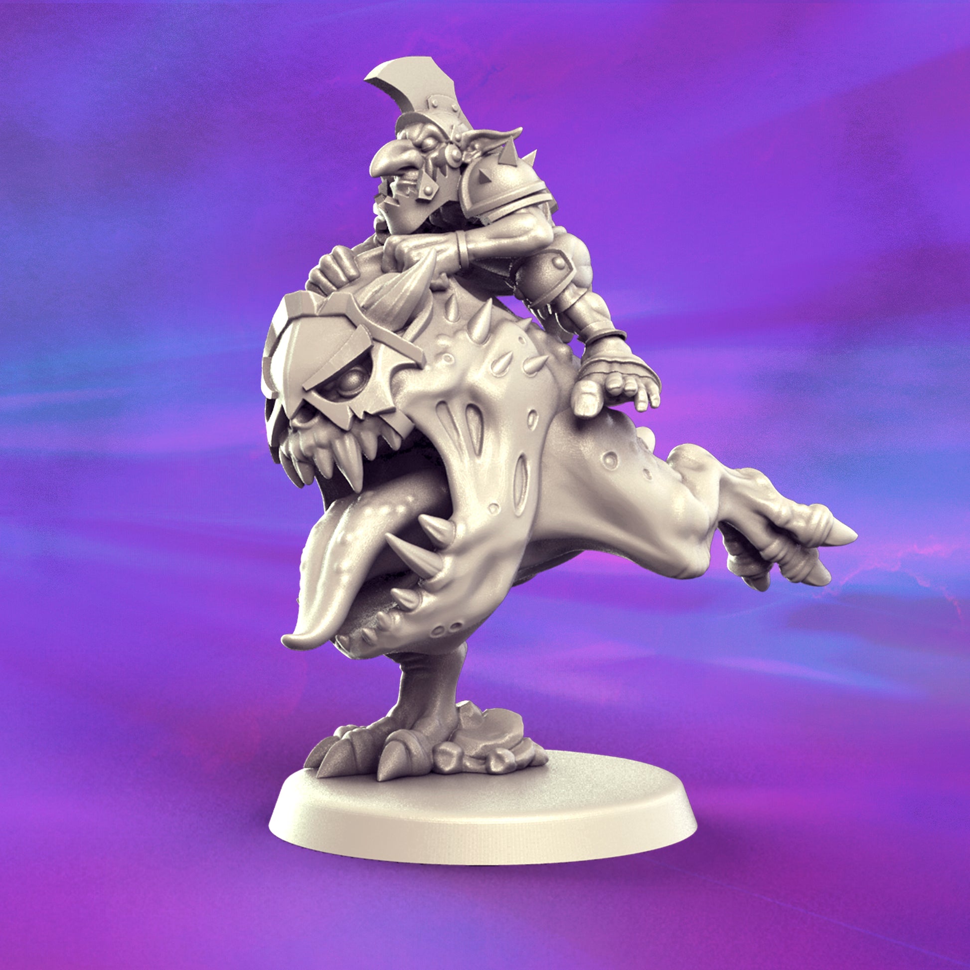 Goblin Star Player by Punga Miniatures - Wargame Scale 3D Printed Miniature