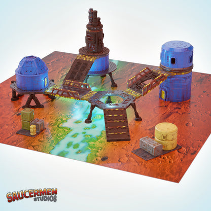 Wasteland Skirmish STL Bundle - Sci-Fi Grimdark Miniatures by Saucermen Studios, Wargame Scale 3D Printed